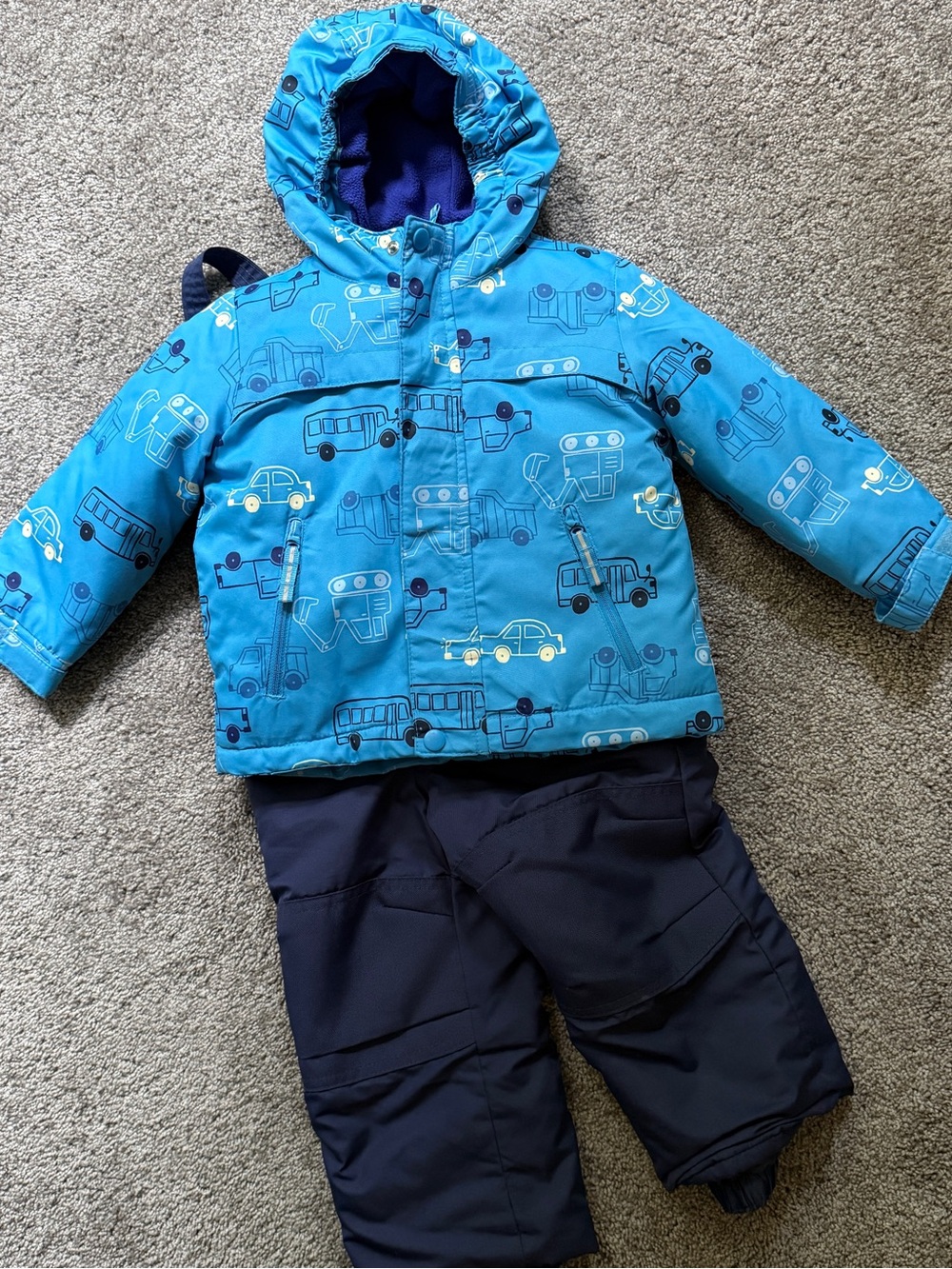 Toddler Boys Cat & Jack Winter Jacket and Snow Pants